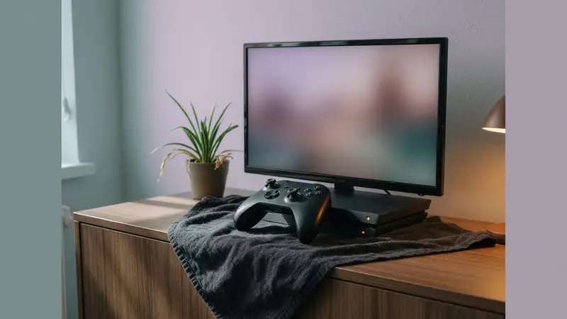 MOBA analysis station with multiple monitors secondary