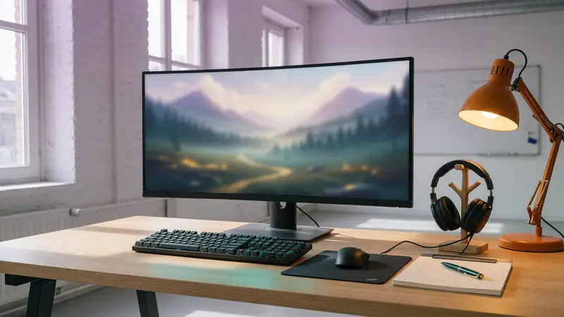 MOBA analysis station with multiple monitors