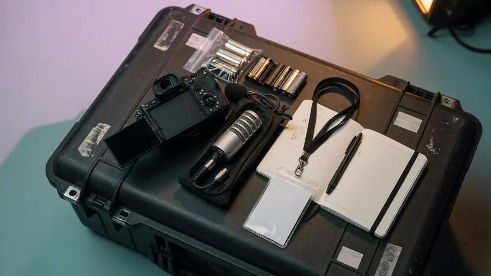 Reporter kit for filing corrections